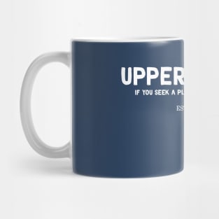 Upper Peninsula, Northern Michigan's Pleasant Peninsula U.P. Mug